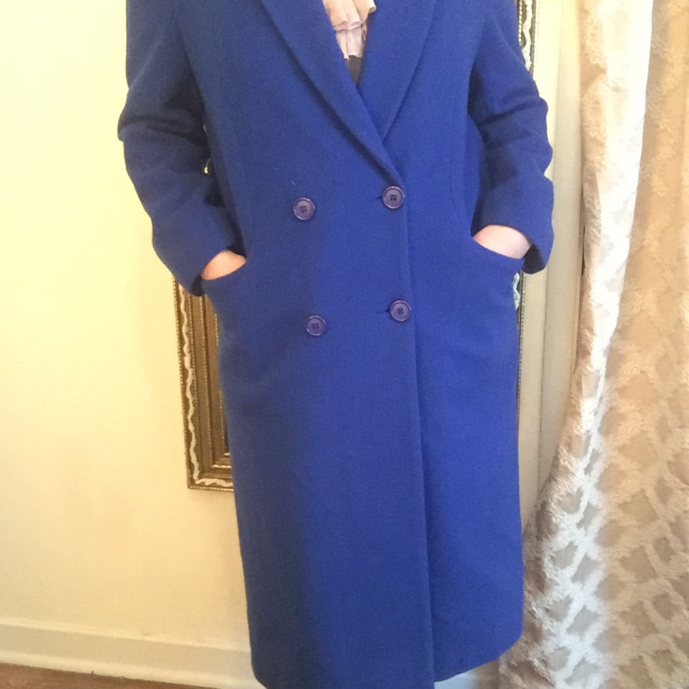 Vintage 1980’s ferncroft coat | Blue winter coat